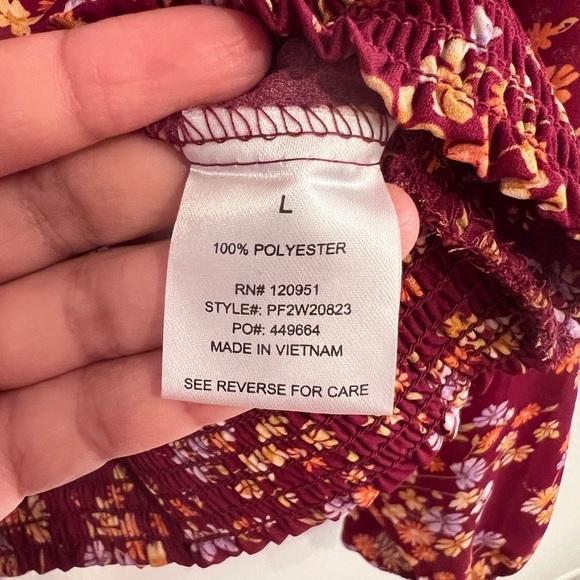 NWT Pink Rose Blouse - Picture 6 of 8